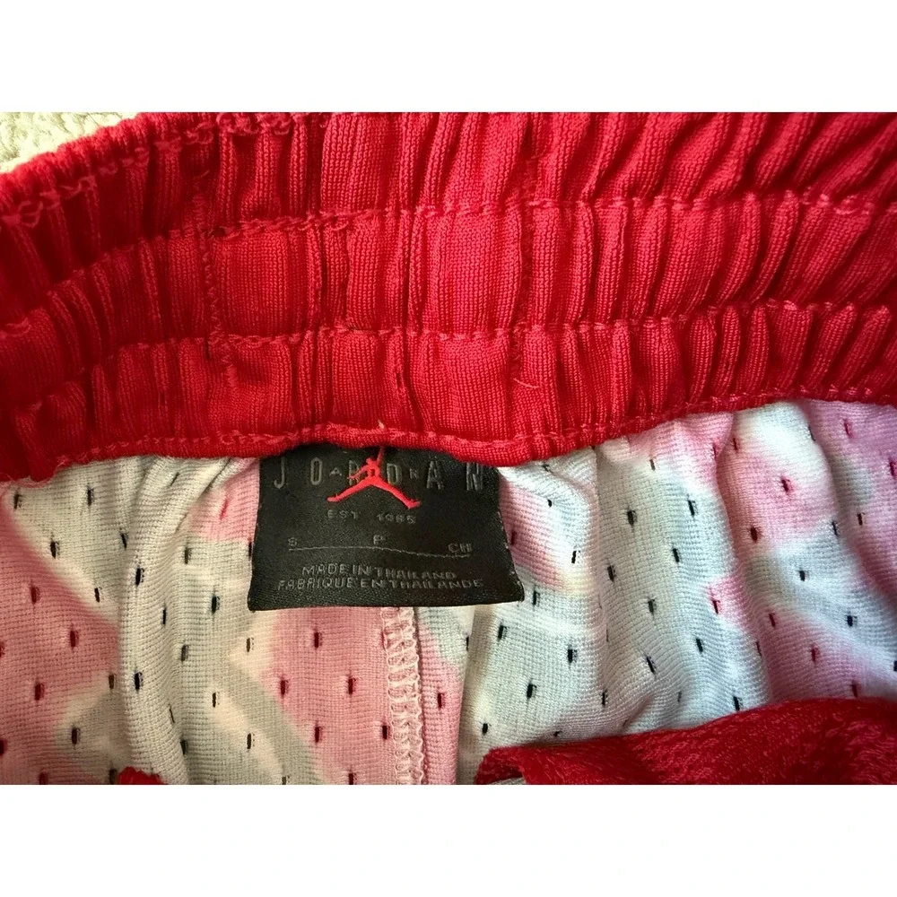 Nike Jordan Dri-FIT Diamond Shorts Breakfast Club Red Black DQ7334-687 Small